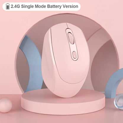 Wireless Mouse, 2.4G Ergonomic Optical Mouse, Computer Mouse for Laptop, PC,Chromebook,Notebook,Rechargeable Small Cordless Mice